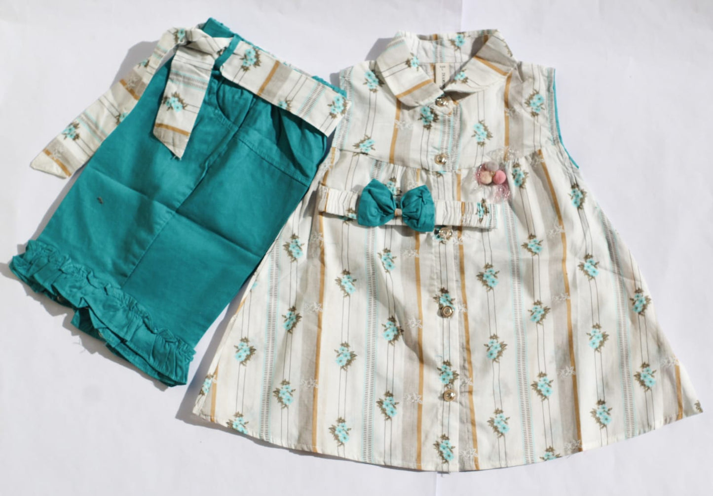 Rosy Ruffle Suit