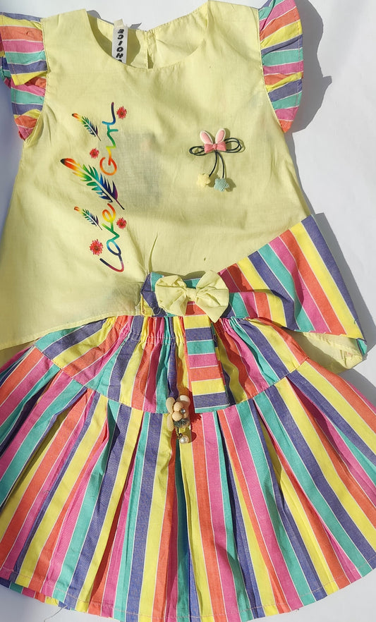 Rainbow Look Suit