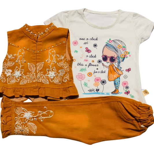 Flower Fun Fashion Trio