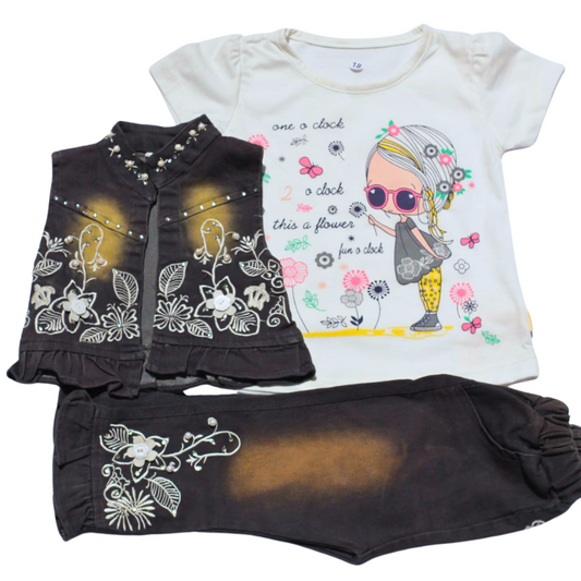 Flower Fun Fashion Trio